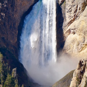 Grand Canyon of the Yellowstone, Digital Print, Yellowstone National Park, Wall Art, Wall Decor
