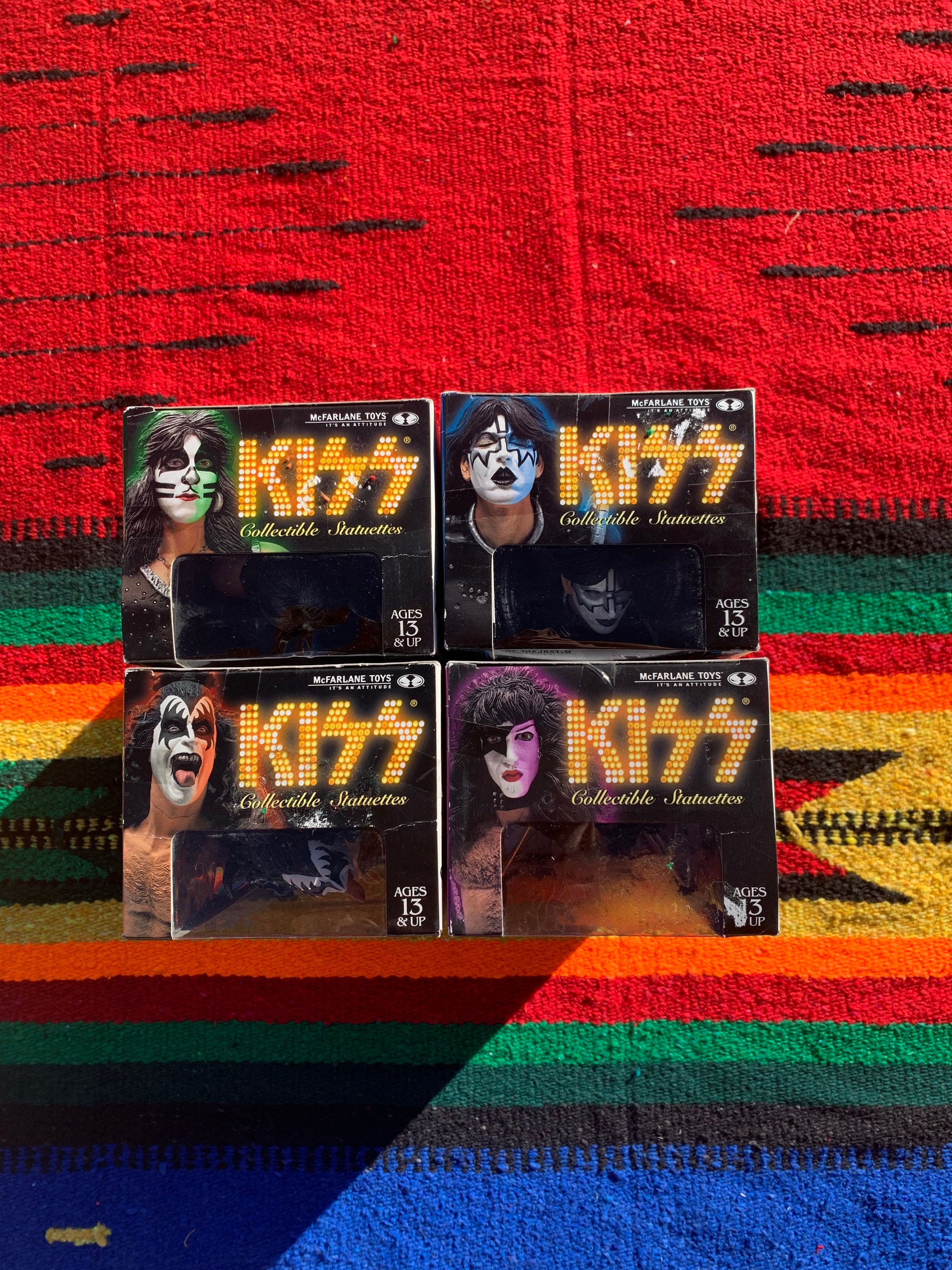 KISS Series 2 First Album Peter Criss Catman Figura de 12  Figures Toy