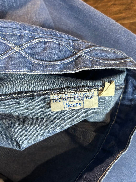 Vintage 1970s Sears Jeans, Super High Waisted Mom Den… - Gem