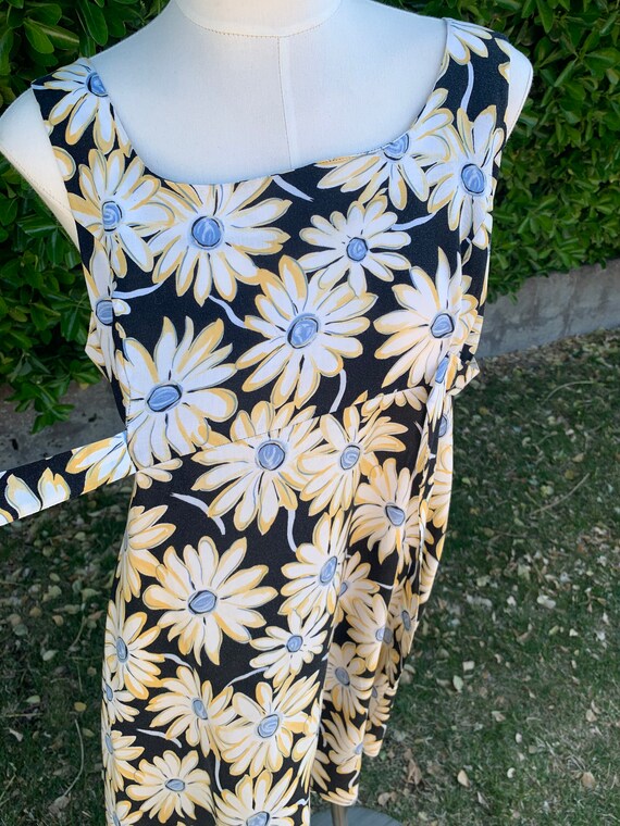 Vintage 90s Flower Grunge Dress - image 6