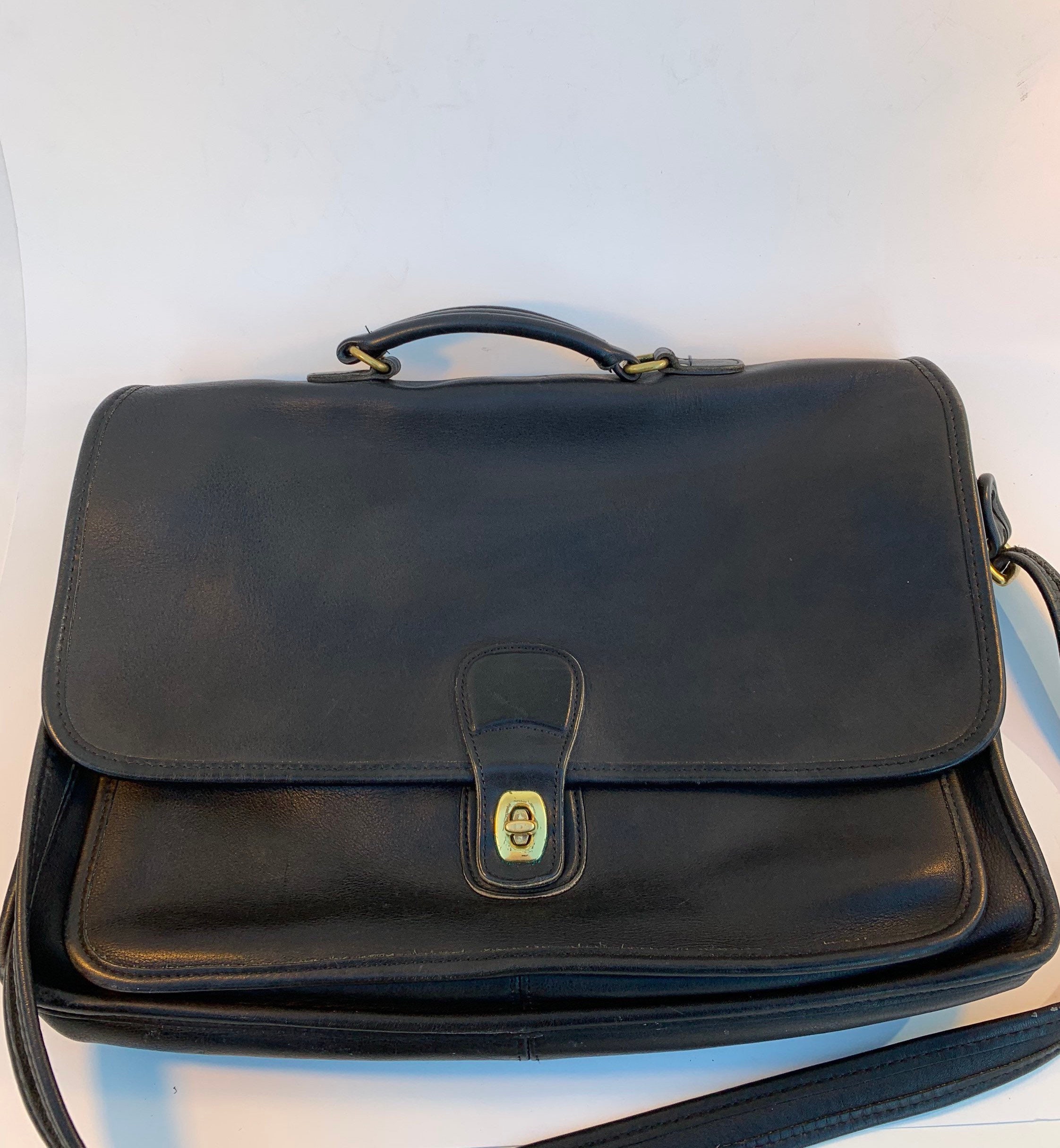 coach laptop briefcase