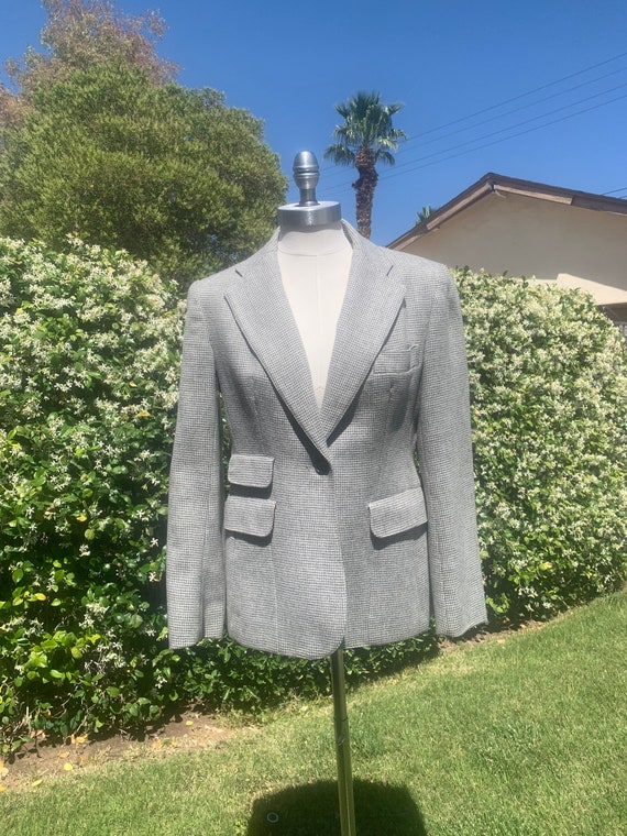 Vintage 1980s Gray Blazer - image 4