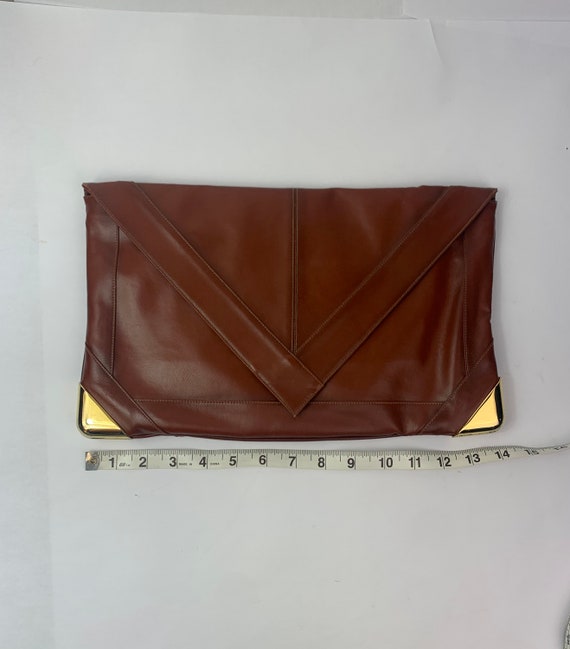 Vintage Lou Taylor Envelope Clutch - image 9