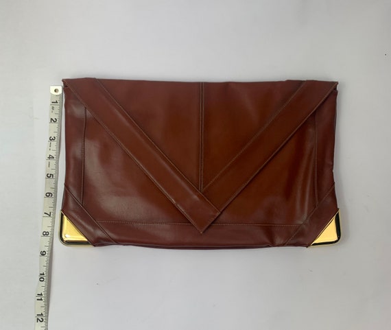 Vintage Lou Taylor Envelope Clutch - image 10