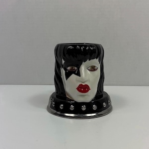 Kiss Coffee Mug, Paul Stanley Coffee Mug, Collectible Tongue Mug, Ceramic Mug