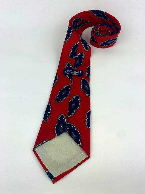 Vintage Oscar De La Renta Tie - image 8