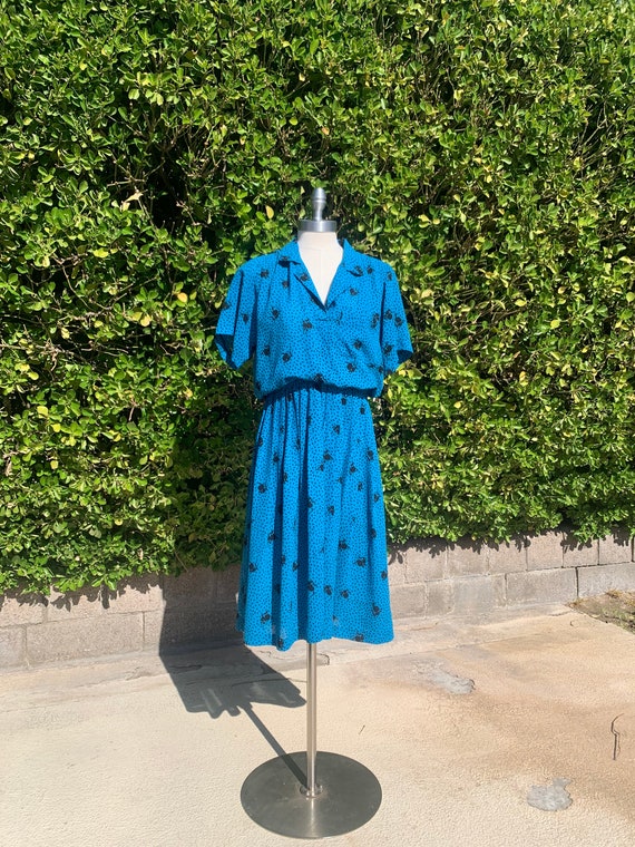 new york polka dot dress lady Polka Dot Smocked Bodice 5 Tiered Midi Dress - SMALL / NATURAL main image 1