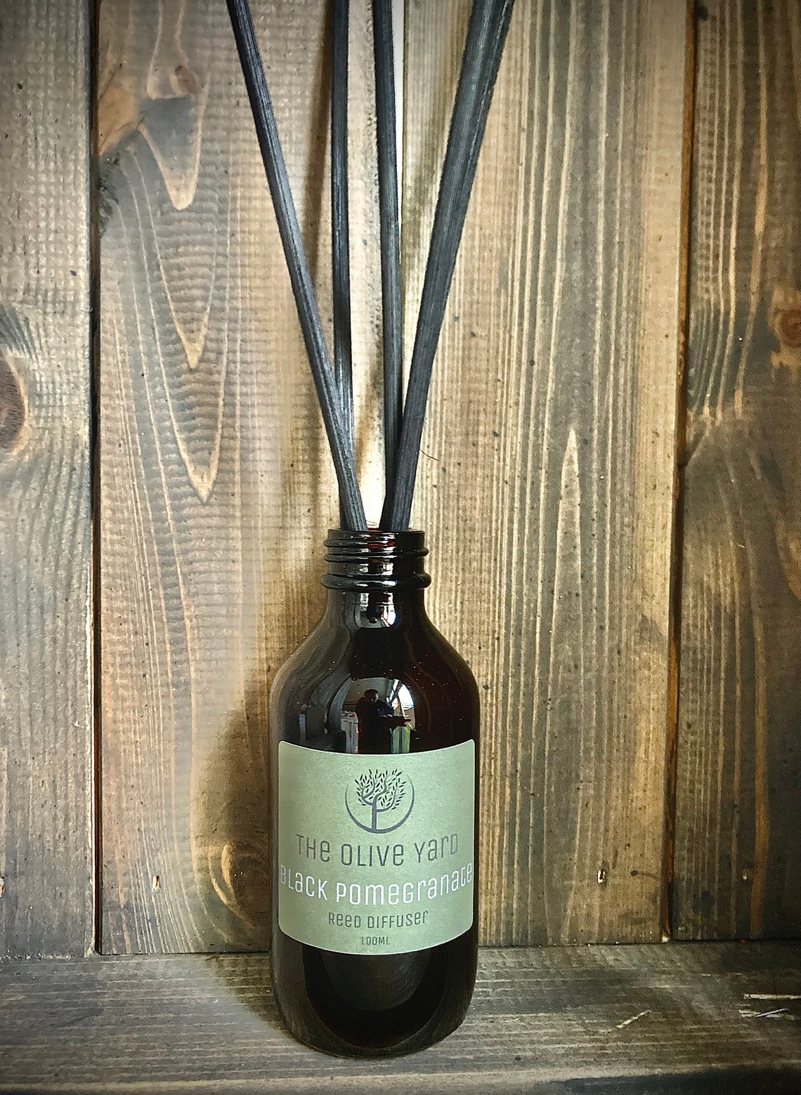 Reed diffuser gift /amber bottle 100 ml /eco friendly/ natural Etsy