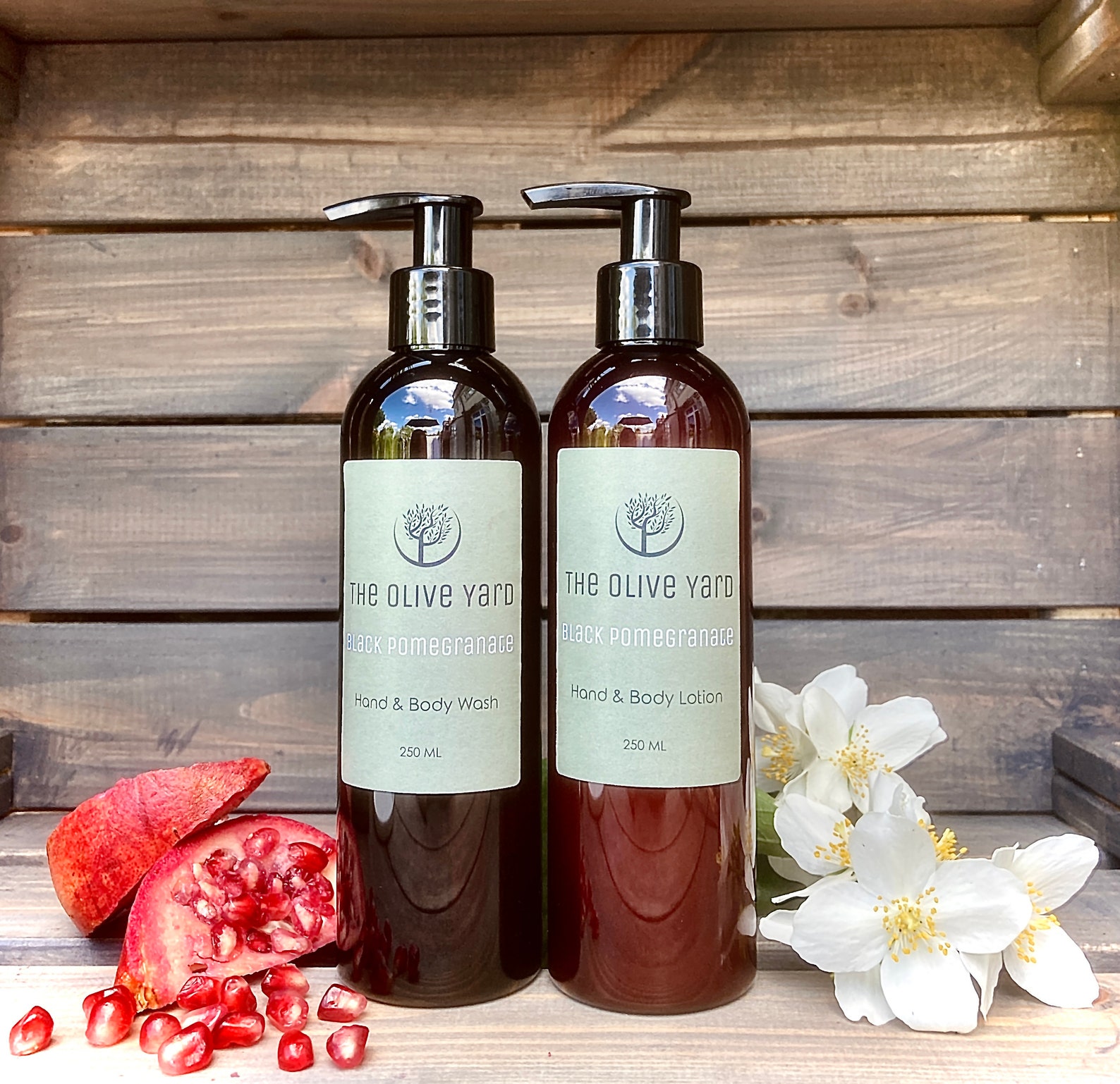Hand and body wash & hand and body lotion gift set /vegan Etsy