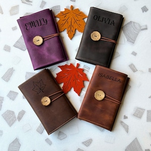 Leather Cable Organizer, Tech Organizer, Charger Holder, Cable Bag, Travel Organizer, Personalized Leather Cable Organizer, Traveler&#39;s Gift