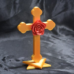 Rose Cross AMORC Silk Plastic