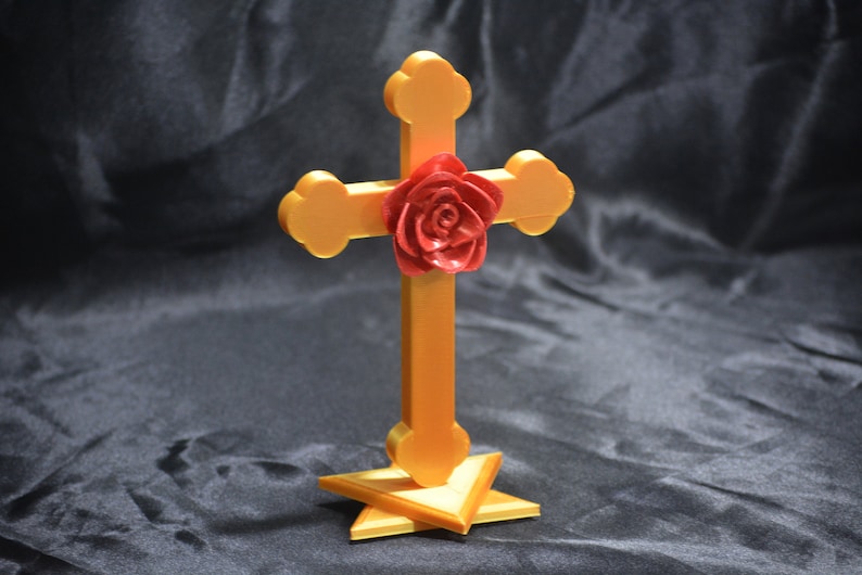 Rose Cross AMORC Silk Plastic