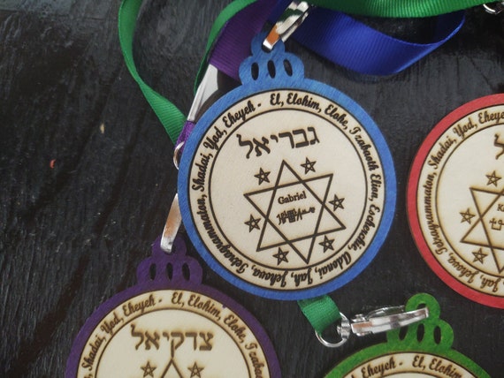 Lamen of the Planetary Archangels - Etsy Lamen of the Planetary Archangels - Etsy