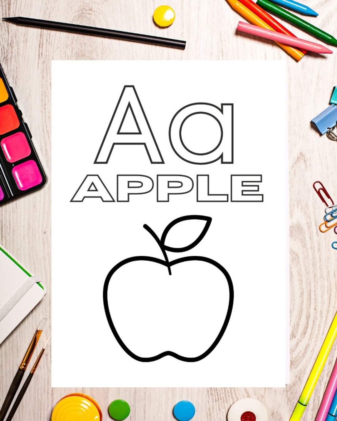 Printable Alphabet Coloring Pages ABC Coloring Pages for Kids