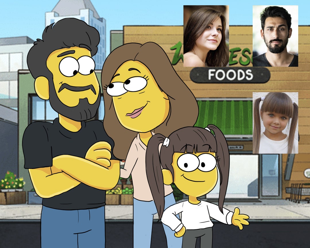 Custom Big City Greens Family Portrait, Big City Greens Caricature, Big  City Greens Portrait, City Greens Style, Big City Greens Print