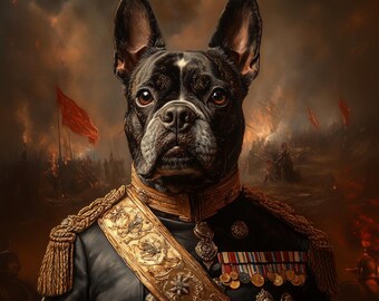 Custom Pet Portrait from Photo, Royal Dog & Cat Portrait, Digital Pet Portrait, Regal Pet Painting, Pet Owner Gift, Renaissance Pet Wall Art