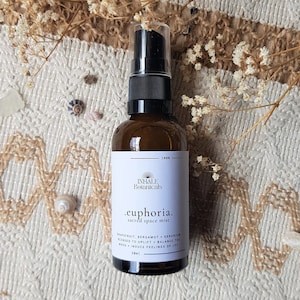 Euphoria Sacred Space Mist, Meditation, Grapefruit, Aura Mist, Ritual, Smudge Spray, Joy, Aromatherapy, Yoga, Vegan