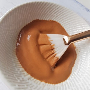 Heaven & Earth Face Mask, Rhassoul mask, Red Clay, Herbal, Restoring Mask, Skincare, Eco beauty, Honey, Clay, Zero Waste
