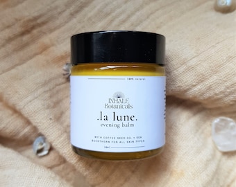 La Lune Night Balm, Sea Buckthorn, Vegan, Eco Beauty