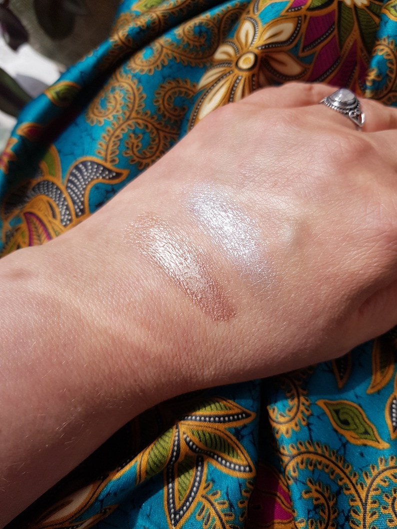 Celestial Shimmer Balm, Highlight, Highlighter, Mineral Makeup, Organic Bronzer, Ritual, Luminizer, Glowing Skin, Natural bild 3
