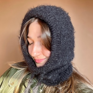 Hand Knit Balaclava: Warm Winter Snow Ski Mask