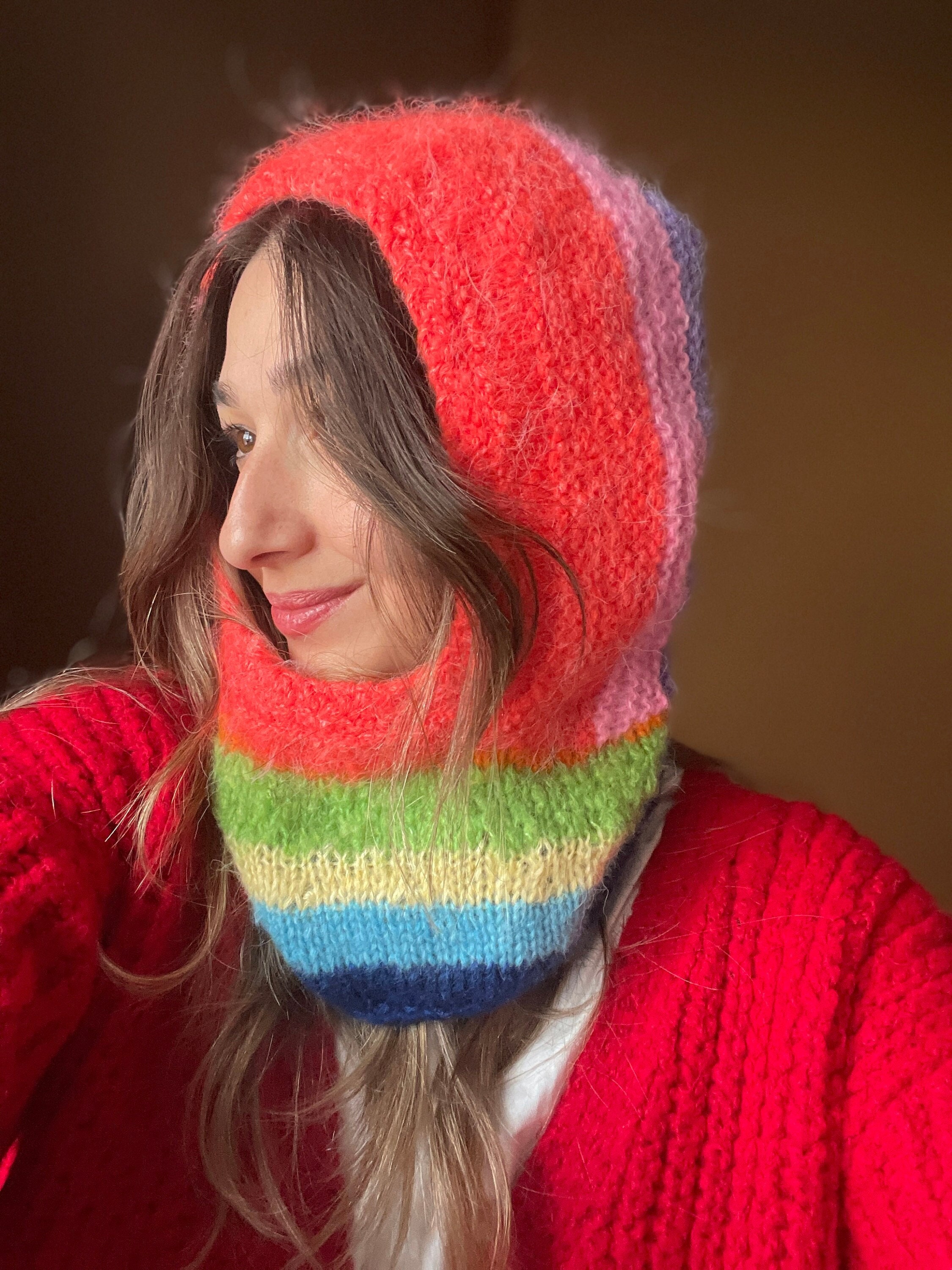 Hand Knit Balaclava - Etsy