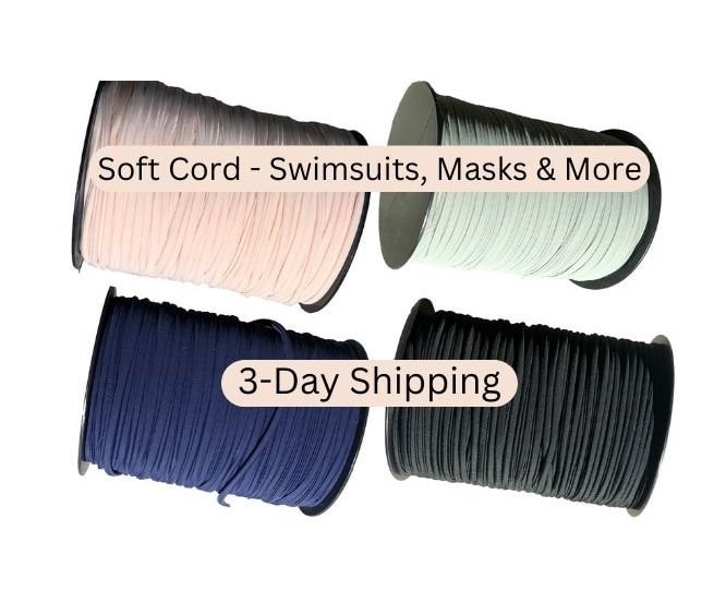 Stretch Magic Clear Beading Cord ALL SIZES - Elastic Cord - CLEAR Elastic  Stretch Cord, Stretch Magic Cord, No Fray Cord
