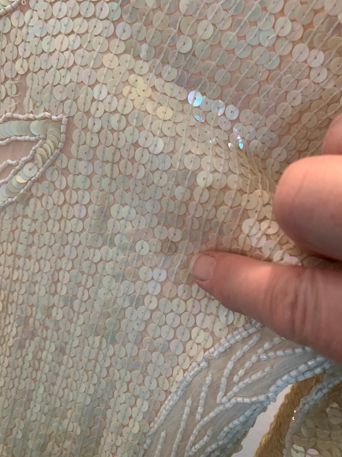 1950s Spectacular Beaded Bonwit Teller Dress