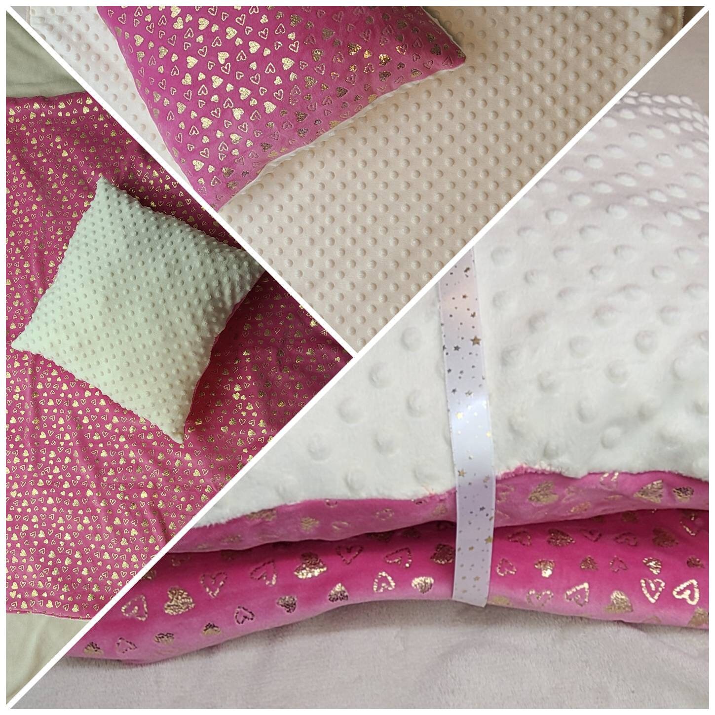 Toddler blanket and pillow set Etsy