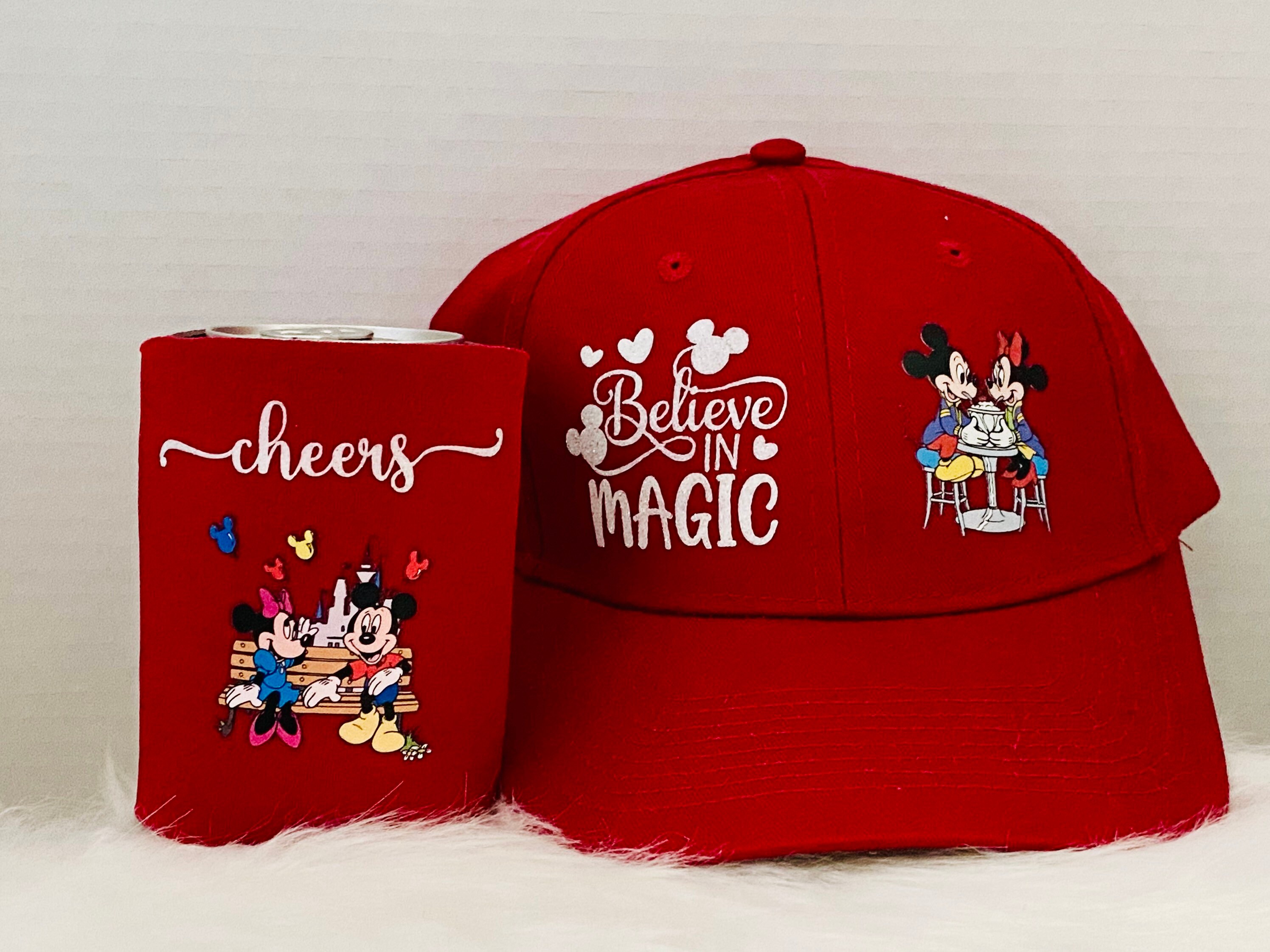 Customize Mouse Cap Set, Mickey Cap, Woman Cap Etsy