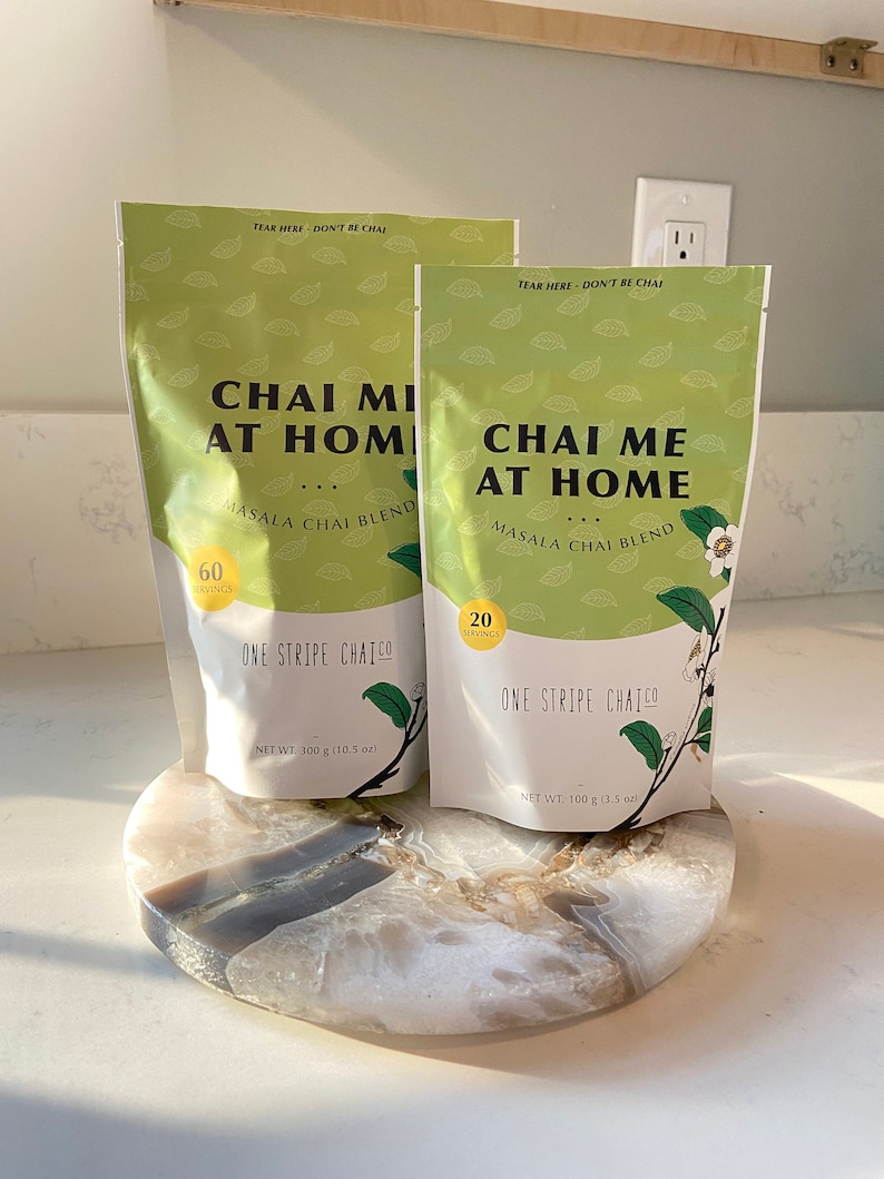 Masala Chai Blend, Chai Me At Home, loose leaf, organic ingredients imagem 5