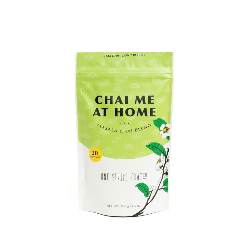 Masala Chai Blend, Chai Me At Home, loose leaf, organic ingredients image 1