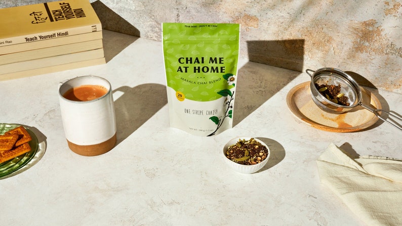 Masala Chai Blend, Chai Me At Home, loose leaf, organic ingredients imagem 3