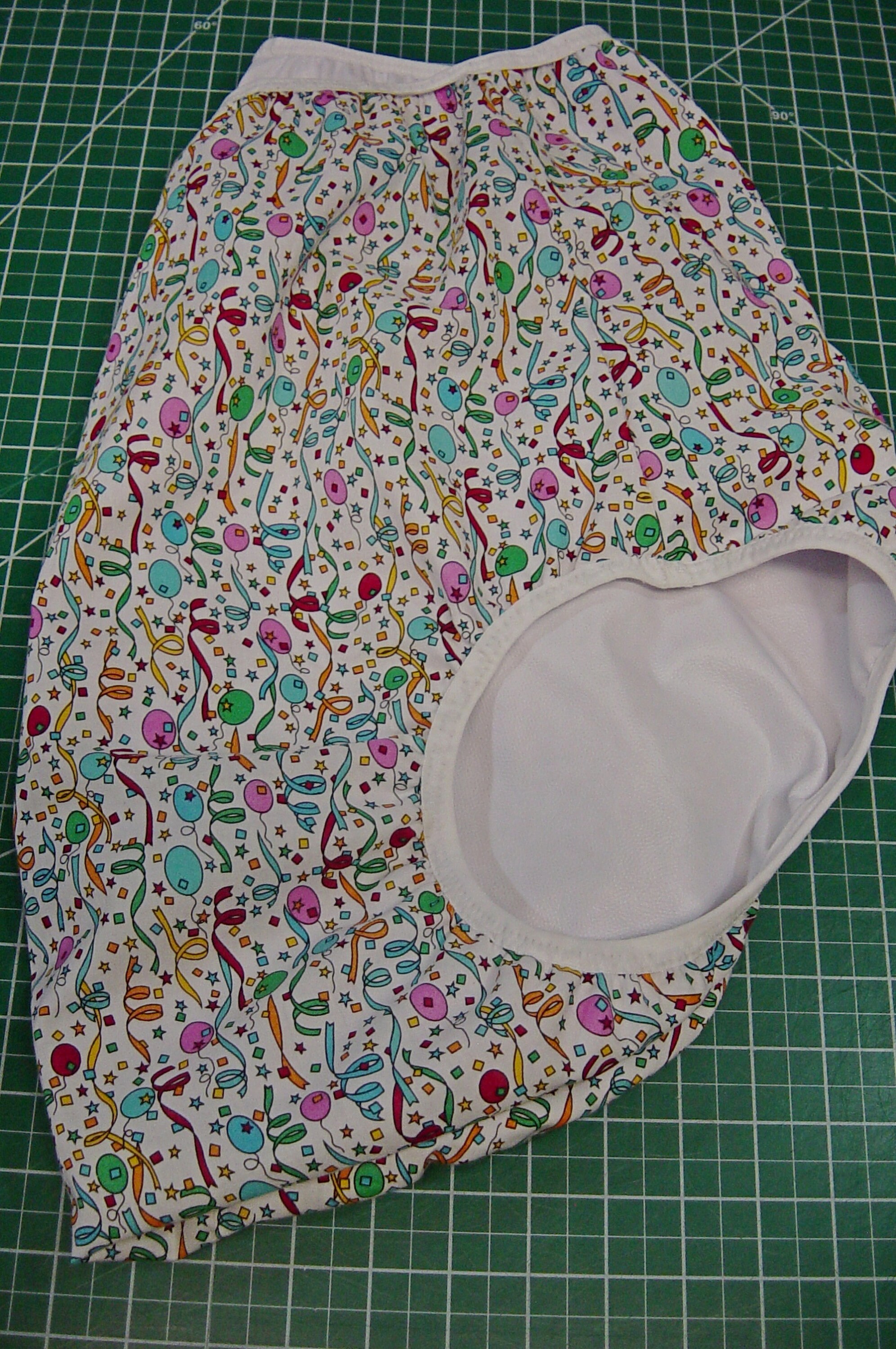Retro style fully lined adult diaper cover Etsy