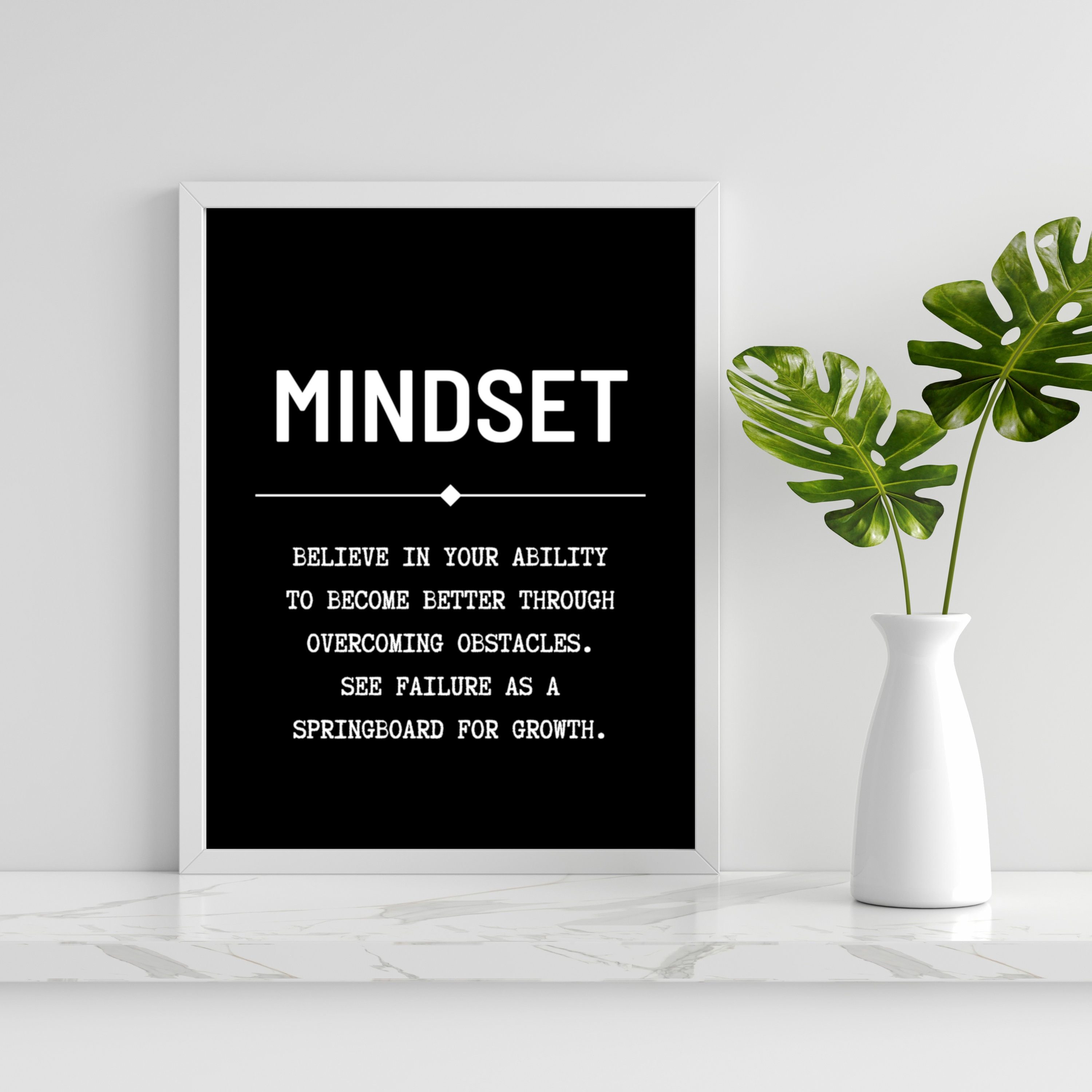 PRINTABLE Office Wall Art Décor, Motivational Wall Art Quotes SET of 6 ...