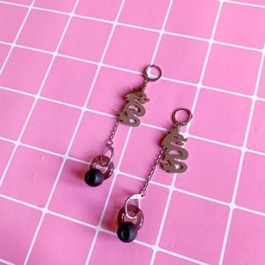 Pendientes con soporte para tapones de oídos con forma de dragón ~ sensibilidad sensorial, neurodivergente, TDAH, minimalista, ansiedad