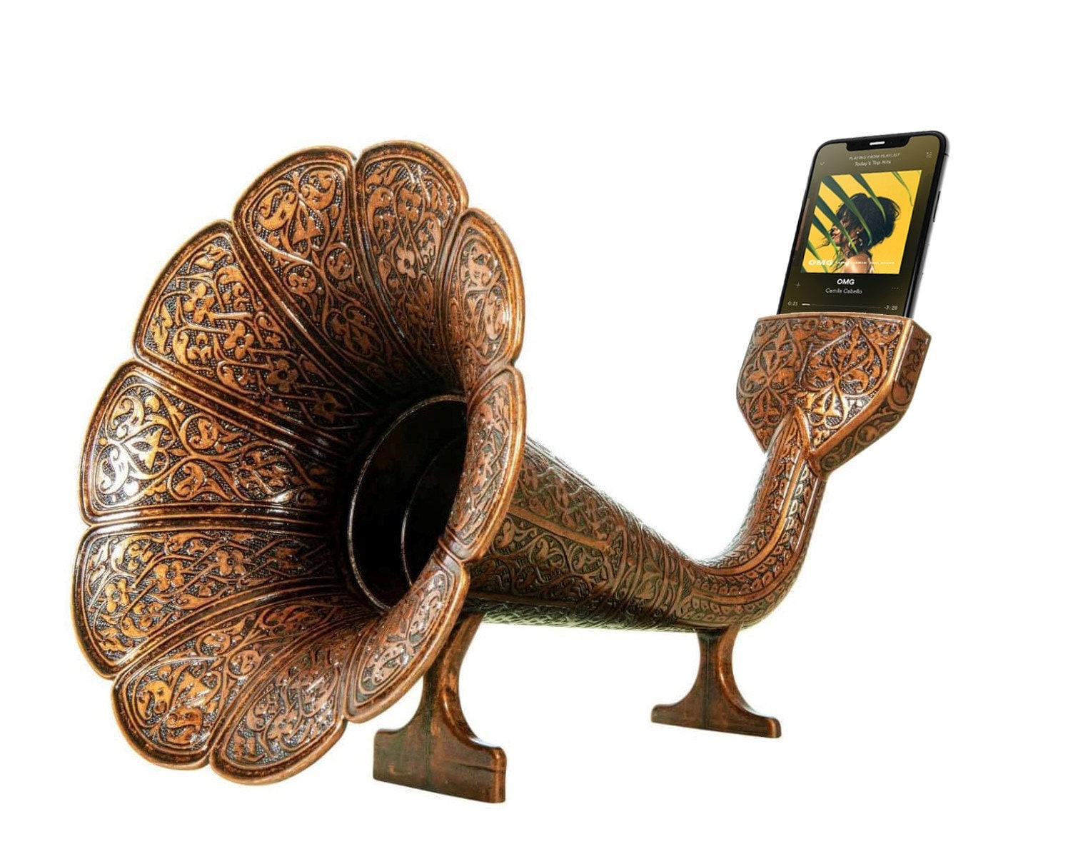 スピーカー・ウーファー RH GRAMOPHONE iPhone 2014 RH Walt Gramophone Iphone. Acoustically Amplified Sound