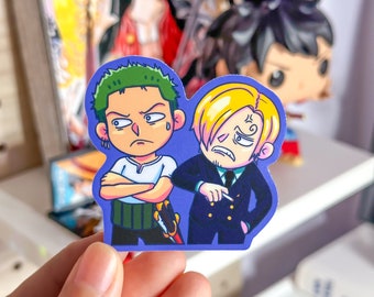 Moss Head and Mr.Prince Vinyl Sticker Laptop