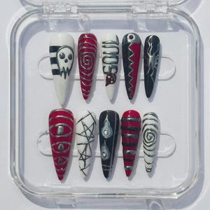 Soul Eater Nail Set