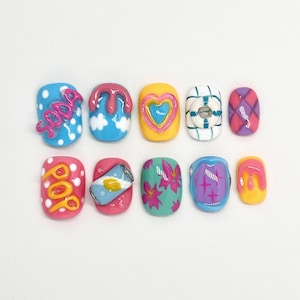Soda Pop by Saja Boys Nail Set (Demon Hunter)