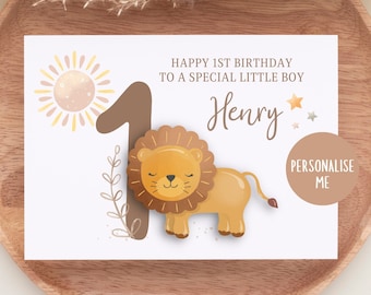 UK Greetings Biglietto di auguri per il primo compleanno - Festeggiate