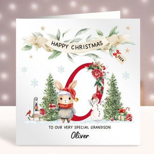 Biglietto di Natale personalizzato, Biglietto di Natale per il primo bambino, Biglietto per ragazzi, Figlio, Nipote, Fratello, Sorella, Cugino, Amico