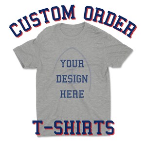 Commande de t-shirts personnalisés