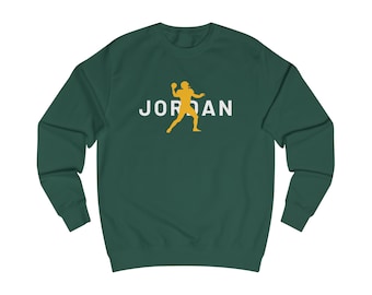 Jordan Love Men&#39;s Sweatshirt Green Bay Football