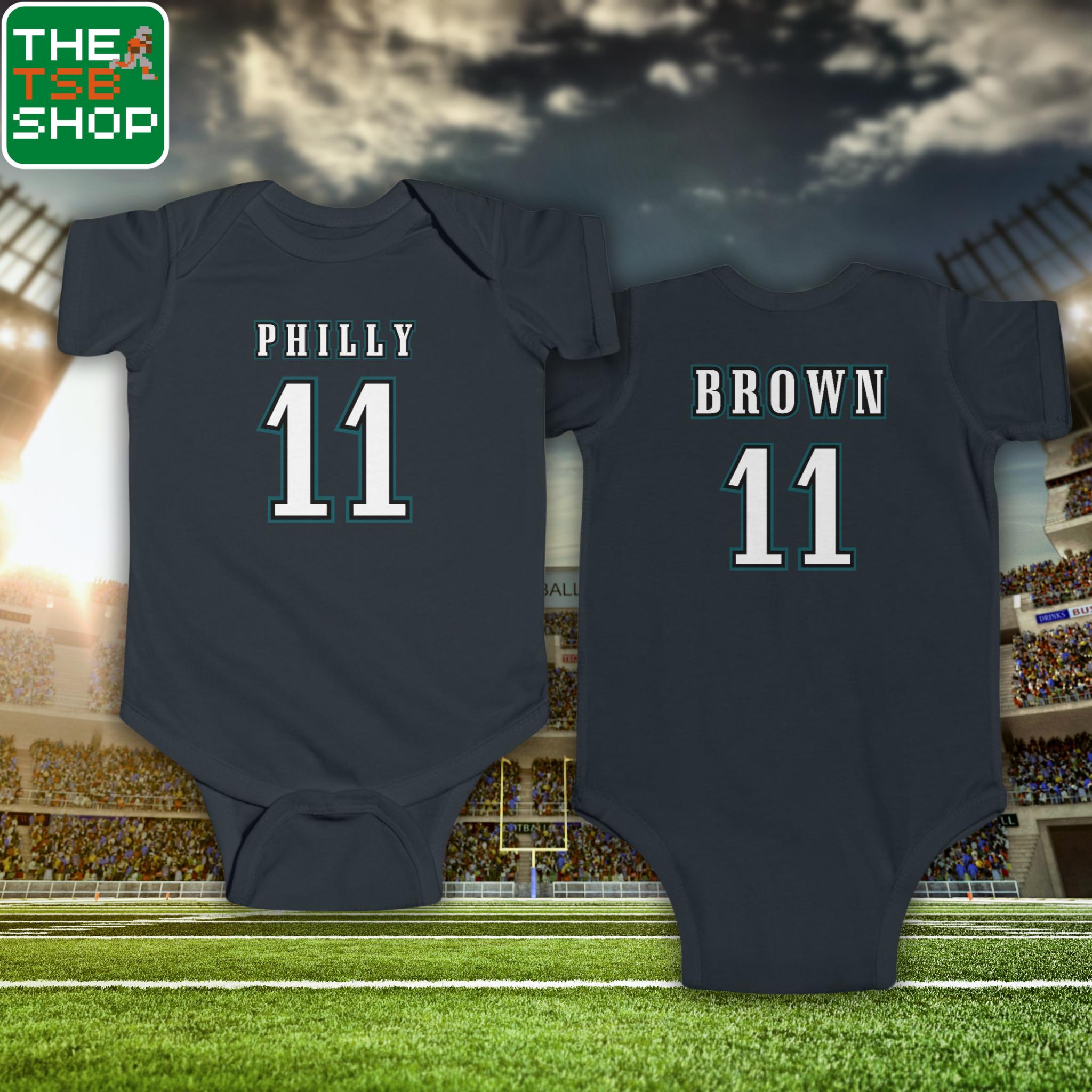 AJ Brown Jersey Bodysuit Philadelphia Football