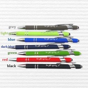 Personalized Engraved Rubber Grip Ballpoint Pens: Bulk Order, Marketing