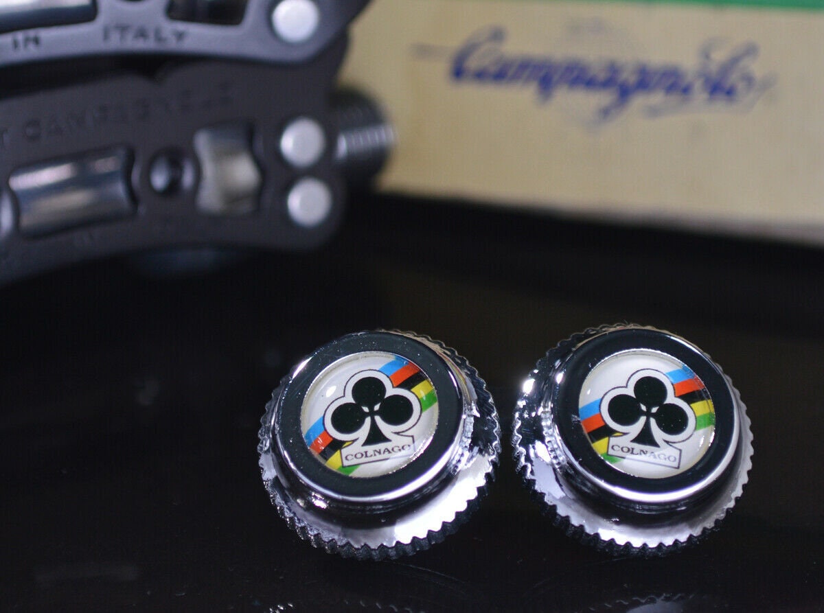 Colnago Club Pedals Dust Caps Fit Campagnolo Super Record Gipiemme