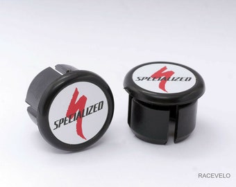 Bianchi EX Silver Handlebar End Plugs, Bar End Caps, endcaps vintage