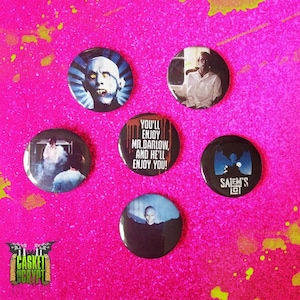 Salem's Lot horror button badge movie set vampiro Stephen king