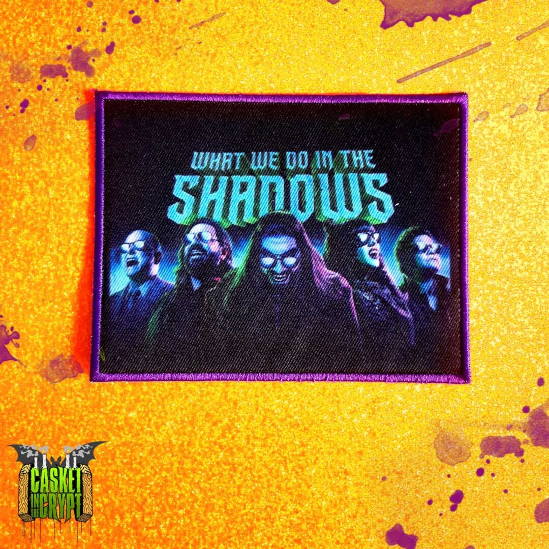 What We Do in the Shadows Vampire Horror Gothic Patch Printed Iron On ...